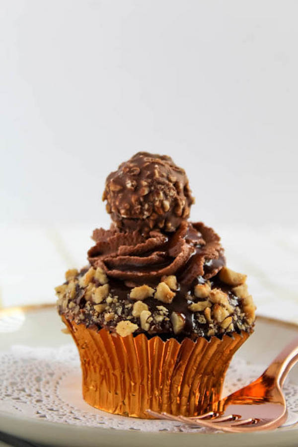 Ferrero Rocher Cupcakes recipe