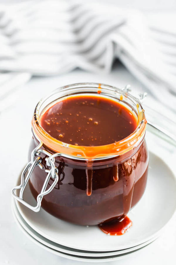 salted caramel sauce made from scratch