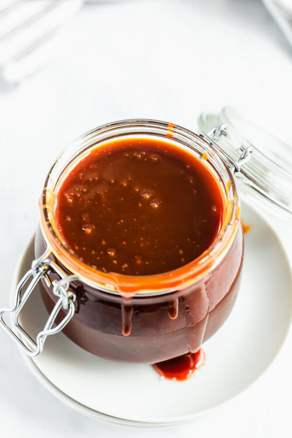 salted caramel sauce made from scratch