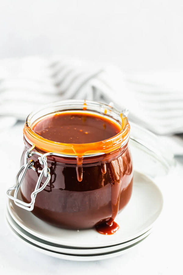 salted caramel sauce made from scratch