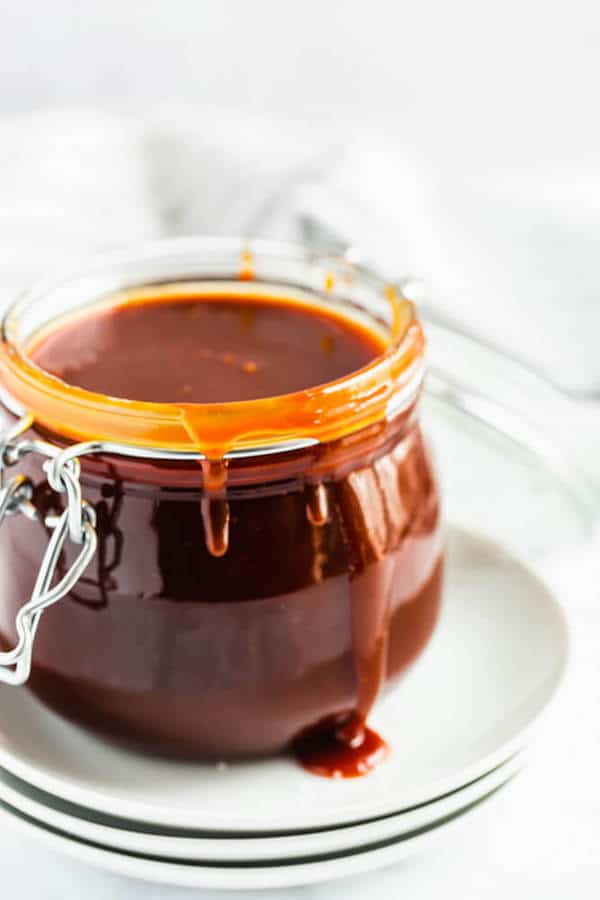 salted caramel sauce made from scratch