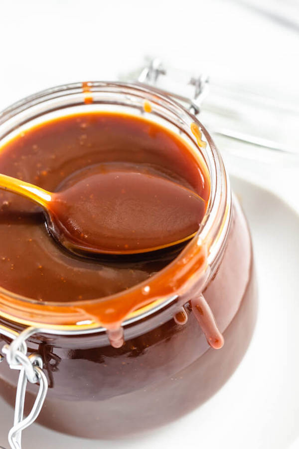 salted caramel sauce made from scratch