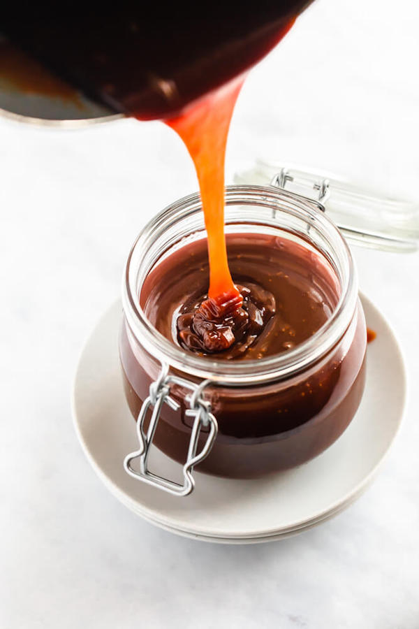 salted caramel sauce made from scratch