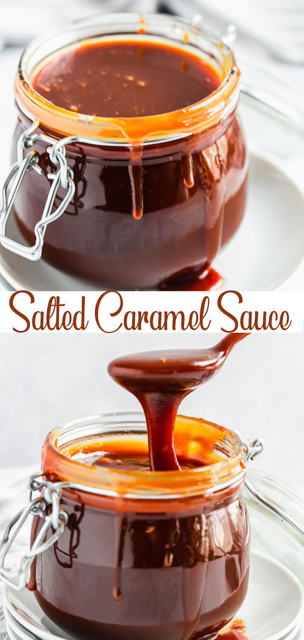 salted caramel sauce made from scratch