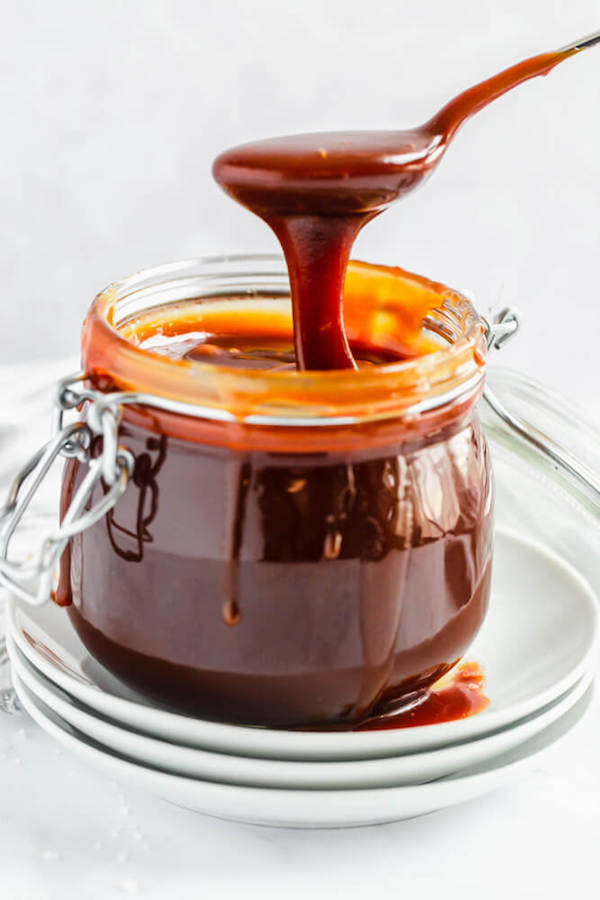 salted caramel sauce made from scratch