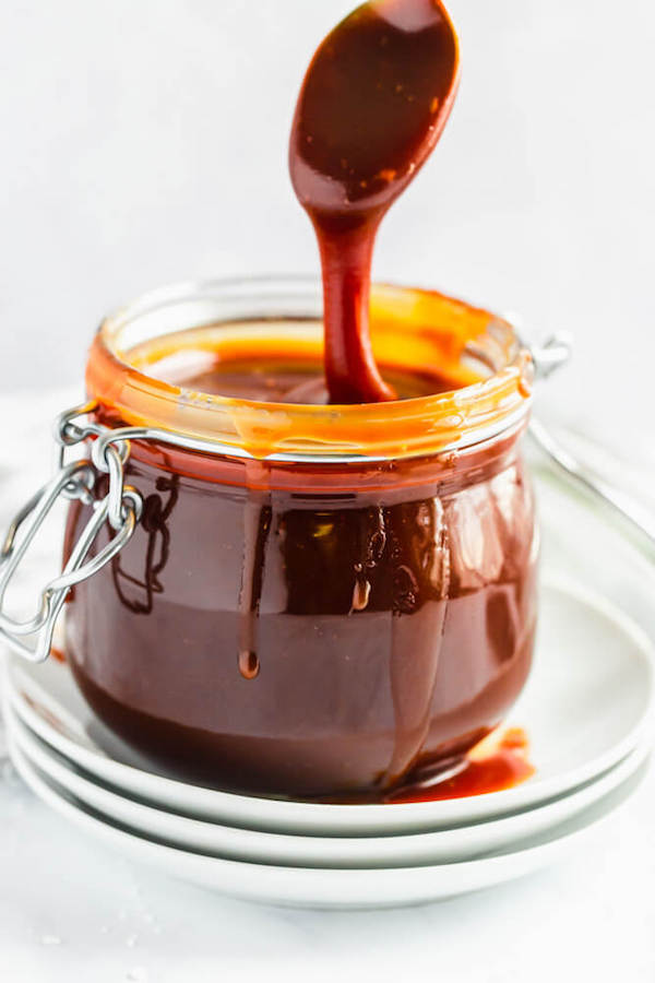 salted caramel sauce made from scratch