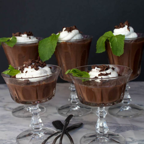 Velvety, decadent Homemade Chocolate Pudding. This classic childhood dessert only requires a few simple ingredients and is incredibly easy to make!