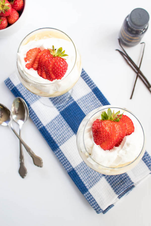 Smooth and silky Homemade Vanilla Pudding, this classic dessert is made completely from scratch and takes less than 15 minutes to make. With only a few simple ingredients, you can whip up your own irresistible, homemade vanilla pudding!