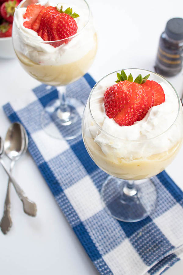 Smooth and silky Homemade Vanilla Pudding, this classic dessert is made completely from scratch and takes less than 15 minutes to make. With only a few simple ingredients, you can whip up your own irresistible, homemade vanilla pudding!