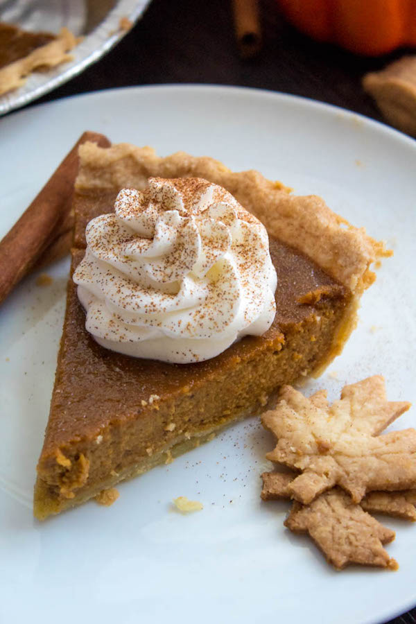 This Easy Homemade Pumpkin Pie is the perfect dessert for Thanksgiving. You'll only need a few simple ingredients to create a rich and delicious pie that'll surely wow all your guests! 