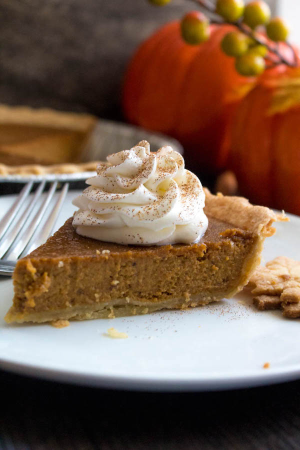 This Easy Homemade Pumpkin Pie is the perfect dessert for Thanksgiving. You'll only need a few simple ingredients to create a rich and delicious pie that'll surely wow all your guests! 