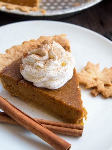 This Easy Homemade Pumpkin Pie is the perfect dessert for Thanksgiving. You'll only need a few simple ingredients to create a rich and delicious pie that'll surely wow all your guests!