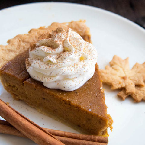 This Easy Homemade Pumpkin Pie is the perfect dessert for Thanksgiving. You'll only need a few simple ingredients to create a rich and delicious pie that'll surely wow all your guests!