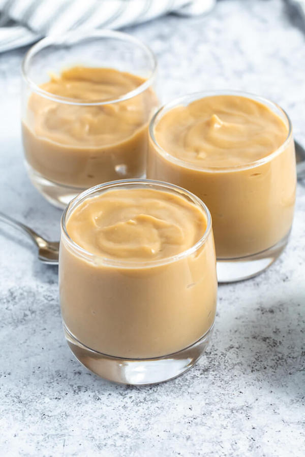 homemade butterscotch pudding