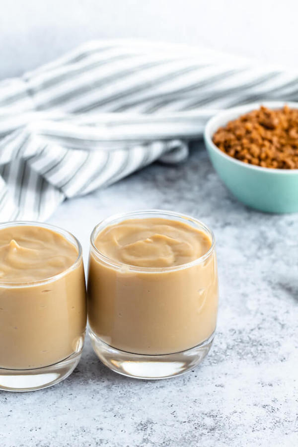 homemade butterscotch pudding