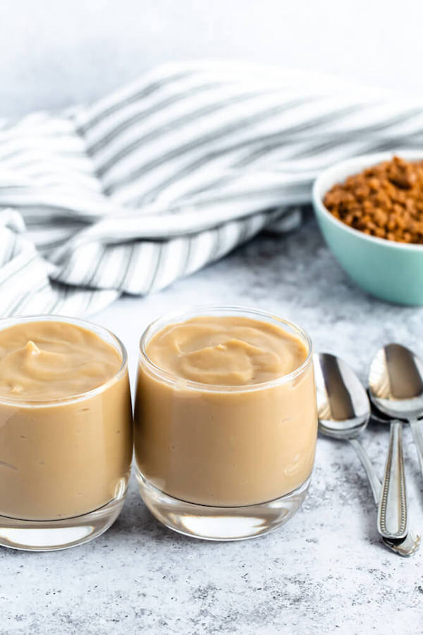 homemade butterscotch pudding