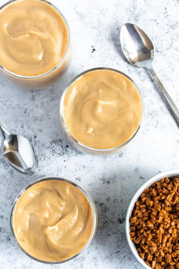 homemade butterscotch pudding