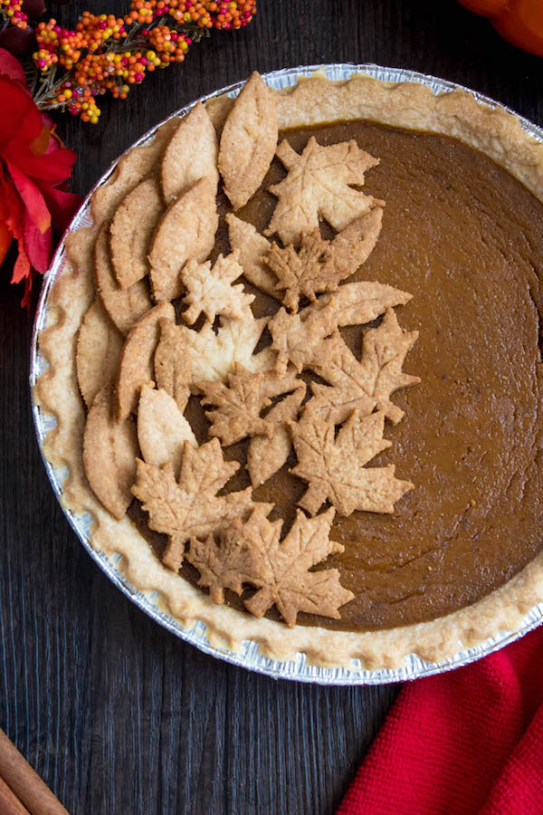 This Easy Homemade Pumpkin Pie is the perfect dessert for Thanksgiving. You'll only need a few simple ingredients to create a rich and delicious pie that'll surely wow all your guests! 
