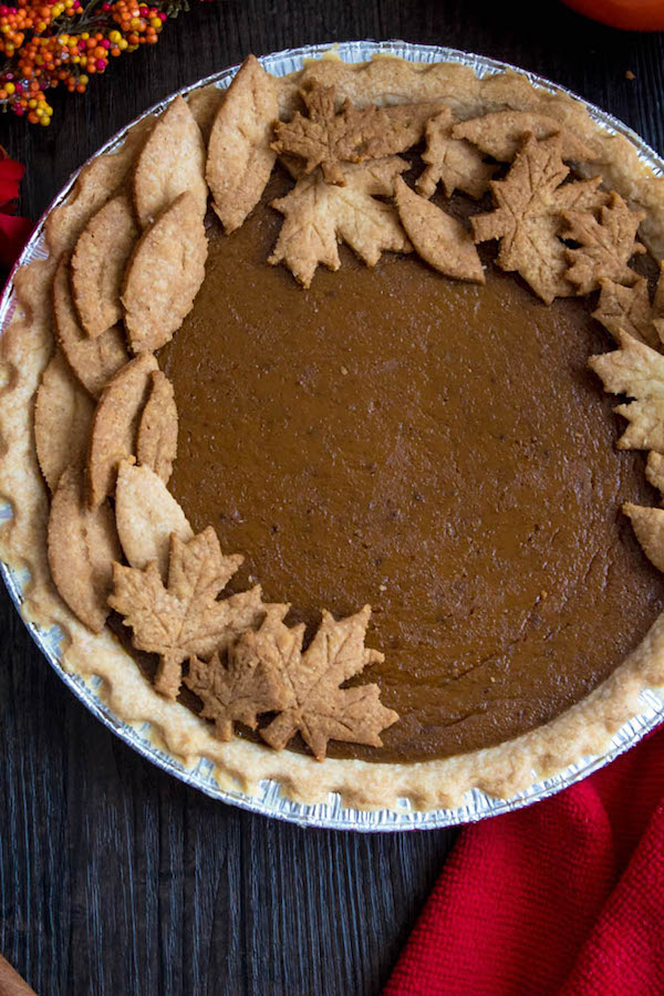 This Easy Homemade Pumpkin Pie is the perfect dessert for Thanksgiving. You'll only need a few simple ingredients to create a rich and delicious pie that'll surely wow all your guests! 