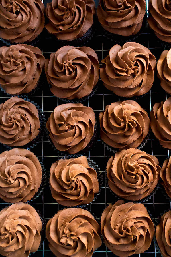 A light, fluffy, silky and dreamy Chocolate Buttercream Frosting. Perfect for frosting cakes, cupcakes, and more!