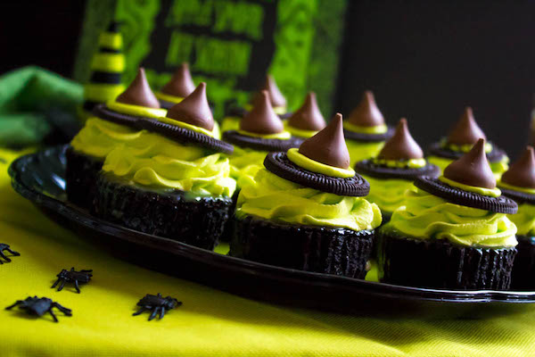 These Mini Melting Witch Cheesecakes are cute, fun and easy to make. They're the perfect dessert to serve at your Halloween party!