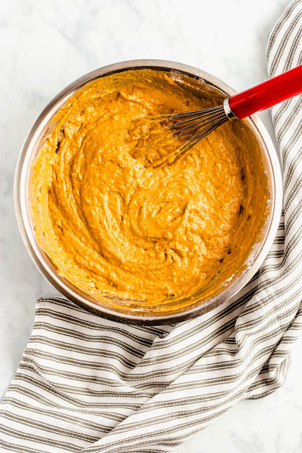 pumpkin pancake batter