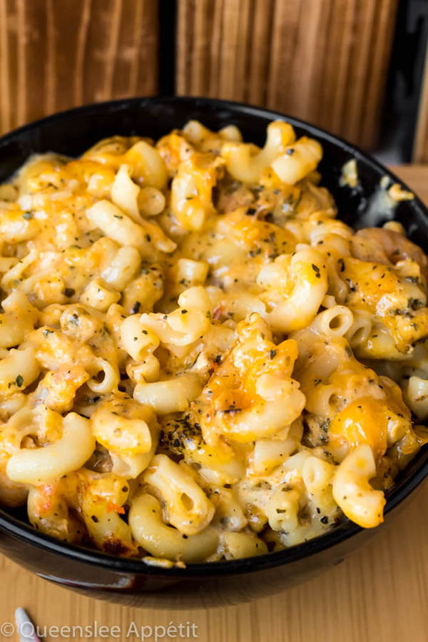 Cajun Shrimp and Crab Mac and Cheese