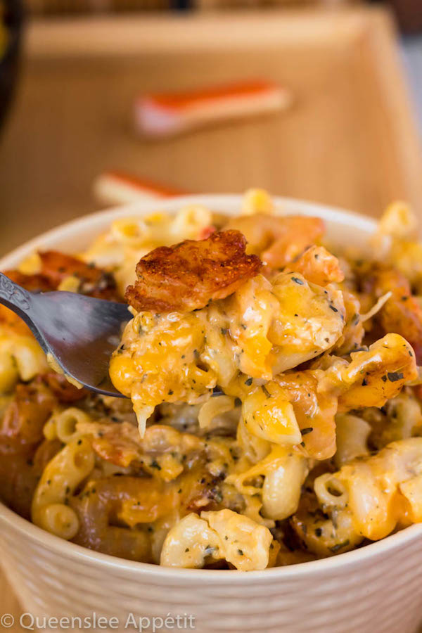 Cajun Shrimp and Crab Mac and Cheese