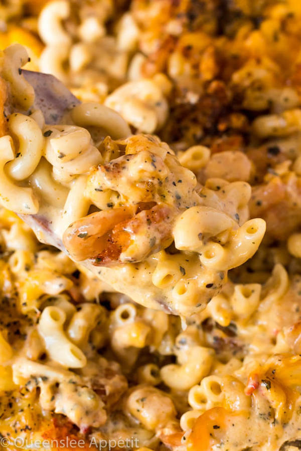 Cajun Shrimp and Crab Mac and Cheese