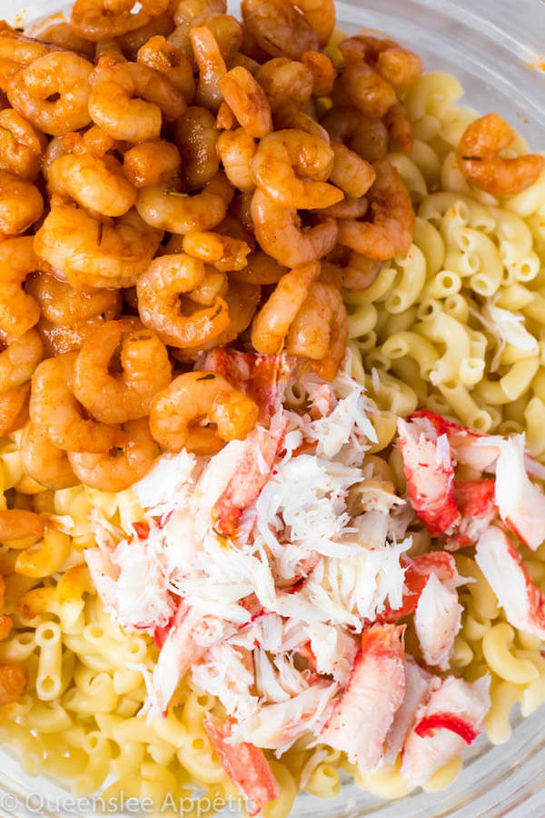 recipe for seafood mac and cheese