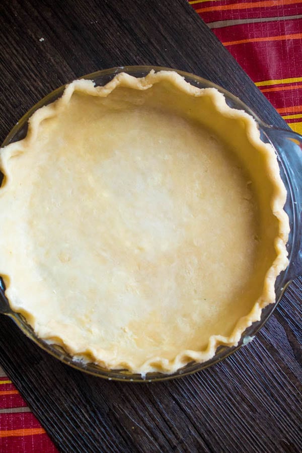 Deep Dish Pie Crust, Quick and Easy