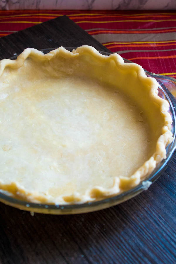 perfect pie crust with and without a food processor