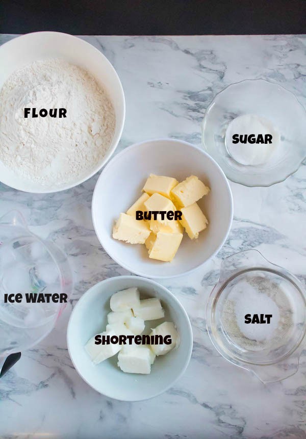 pie crust ingredients