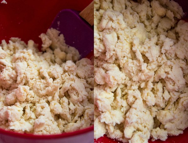 adding cold water to perfect pie crust without food processor