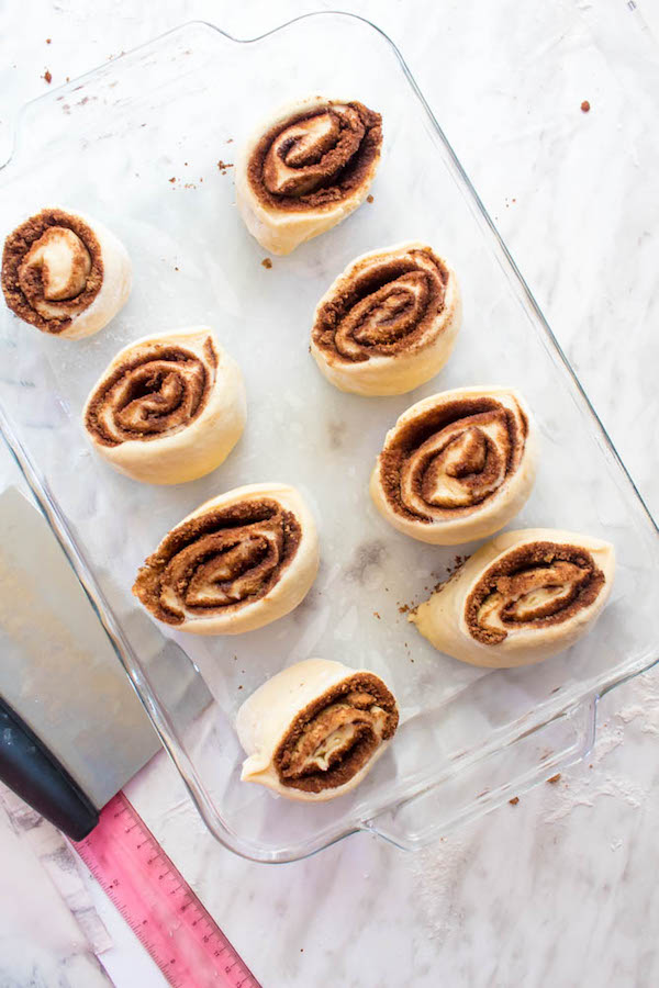 These are hands down the best Cinnamon Rolls I've ever had! They're incredibly soft, fluffy, warm and gooey. Smothered in a silky smooth Cinnamon Cream Cheese Icing, this will undoubtedly be your new favourite cinnamon roll recipe!