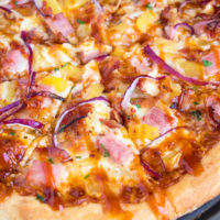 Hawaiian BBQ Pizza