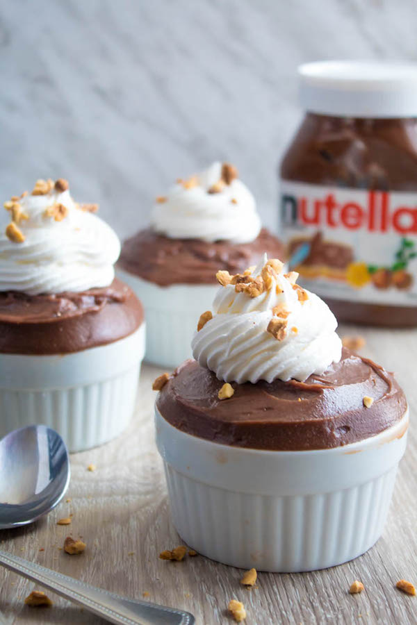 This Homemade Nutella Pudding is super velvety, thick and decadent. Packed with loads of Chocolate-hazelnut flavour, it's a tasty treat everyone will enjoy!