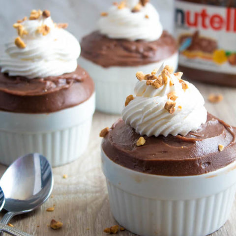 This Homemade Nutella Pudding is super velvety, thick and decadent. Packed with loads of Chocolate-hazelnut flavour, it's a tasty treat everyone will enjoy!