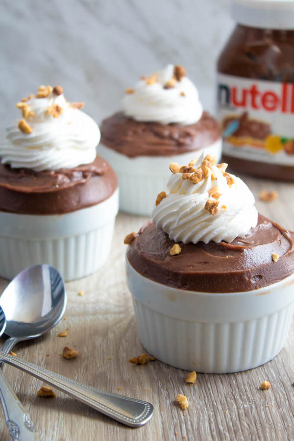 This Homemade Nutella Pudding is super velvety, thick and decadent. Packed with loads of Chocolate-hazelnut flavour, it's a tasty treat everyone will enjoy!