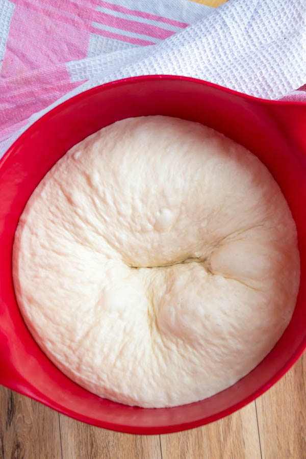 This Homemade Pizza Dough is super quick and easy to make. It's the perfect base for all your pizza creations!