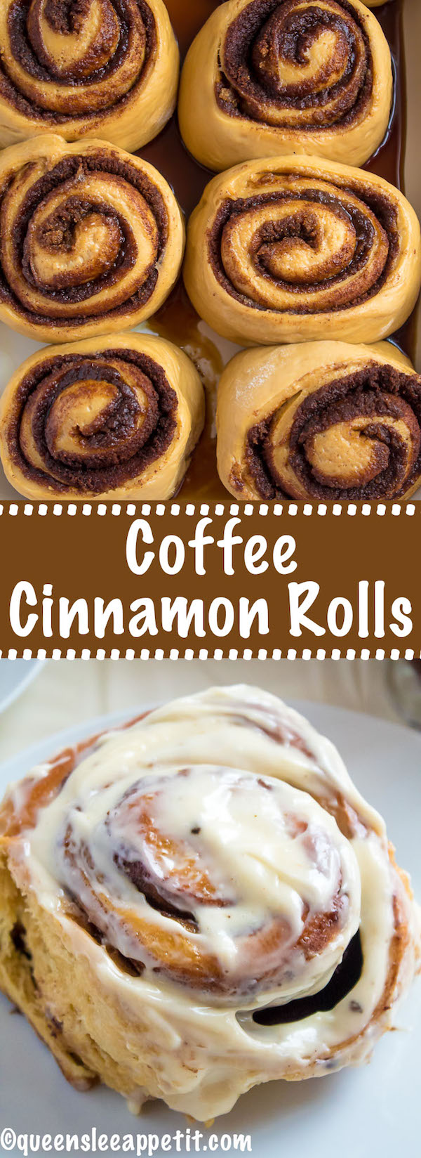 These Coffee Cinnamon Rolls will satisfy all your coffee cravings! They're super soft, fluffy, gooey and full of coffee flavour.