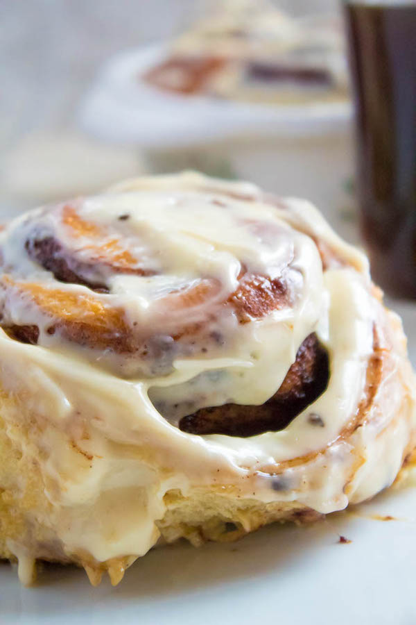 These Coffee Cinnamon Rolls will satisfy all your coffee cravings! They're super soft, fluffy, gooey and full of coffee flavour.