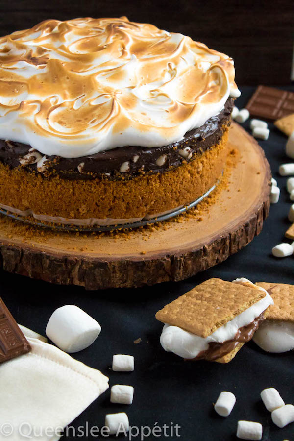 S'mores Mississippi Mud Pie ~ Recipe