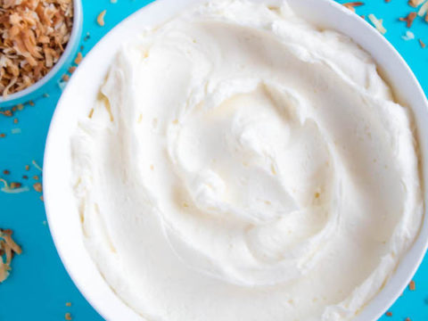 Dreamy Coconut Buttercream Frosting