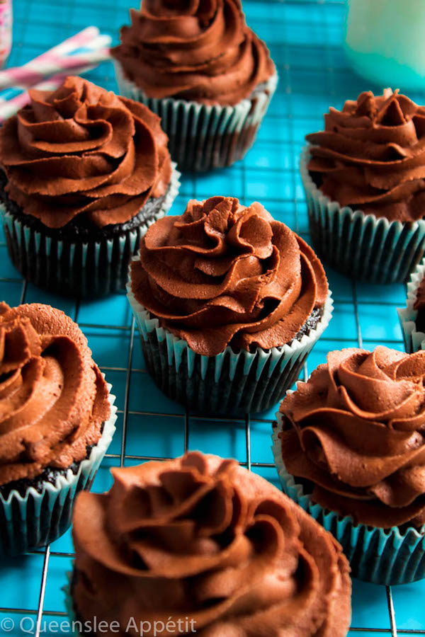 This Dreamy Vegan Chocolate Buttercream Frosting is perfectly rich, creamy and delicious. It’s 100% dairy-free so it would pair perfectly with all of your favourite vegan cakes and cupcakes! 