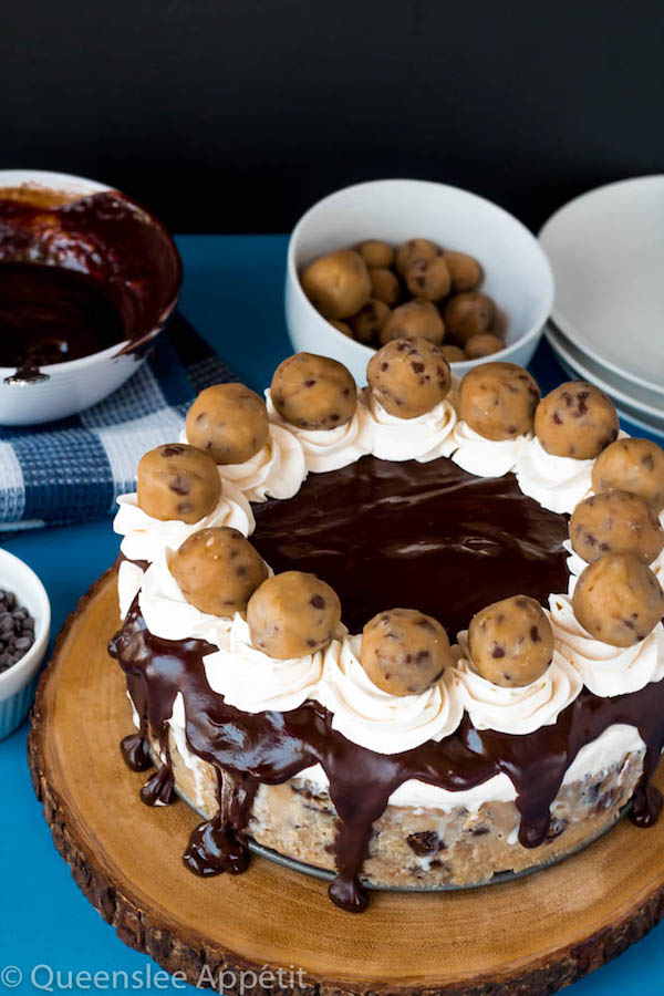 Chocolate Chip Cookie Dough Ice Cream Cake ~ Recipe ...
