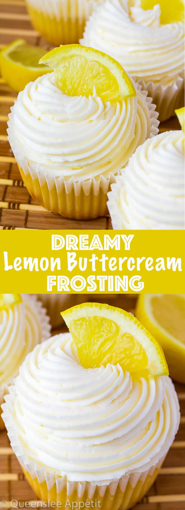 When life gives you lemons, make this Dreamy Lemon Buttercream! This frosting is light, fluffy, creamy and exploding with natural lemon flavour! 