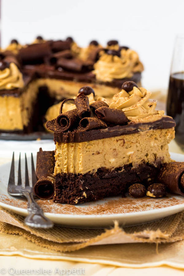 Coffee Brownie Cheesecake Recipe Queenslee Appétit