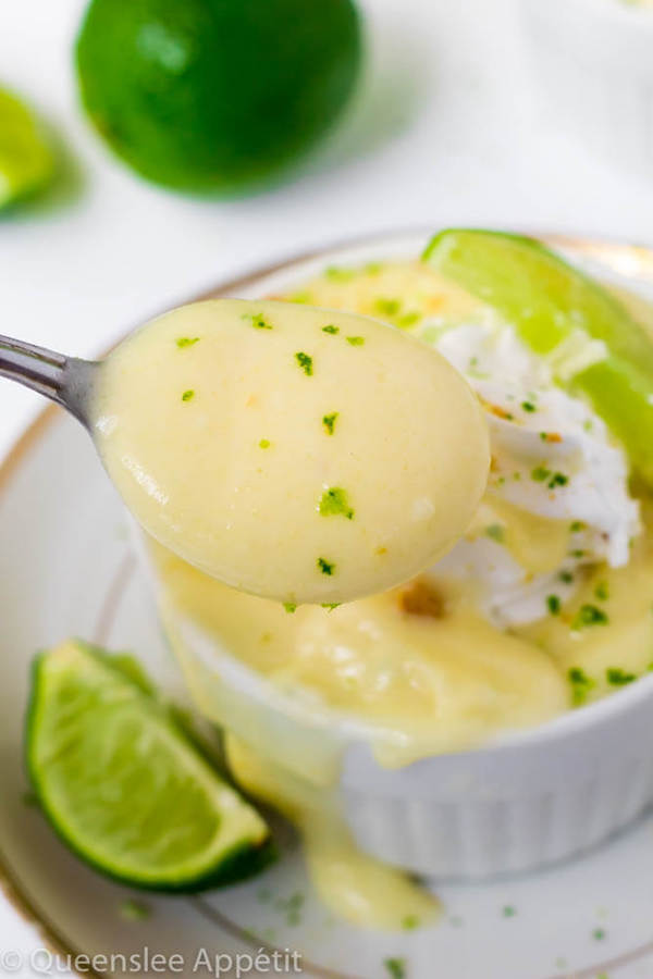 This Key Lime Pie Pudding is sweet, tangy and creamy. Each bite tastes just like a key lime pie! Top this key lime pudding off with whipped cream, crushed graham crackers and a slice of lime for a delightful summer treat! 