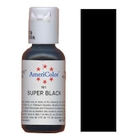 Americolor Gel Paste Food Color, Super Black-0.75 OZ